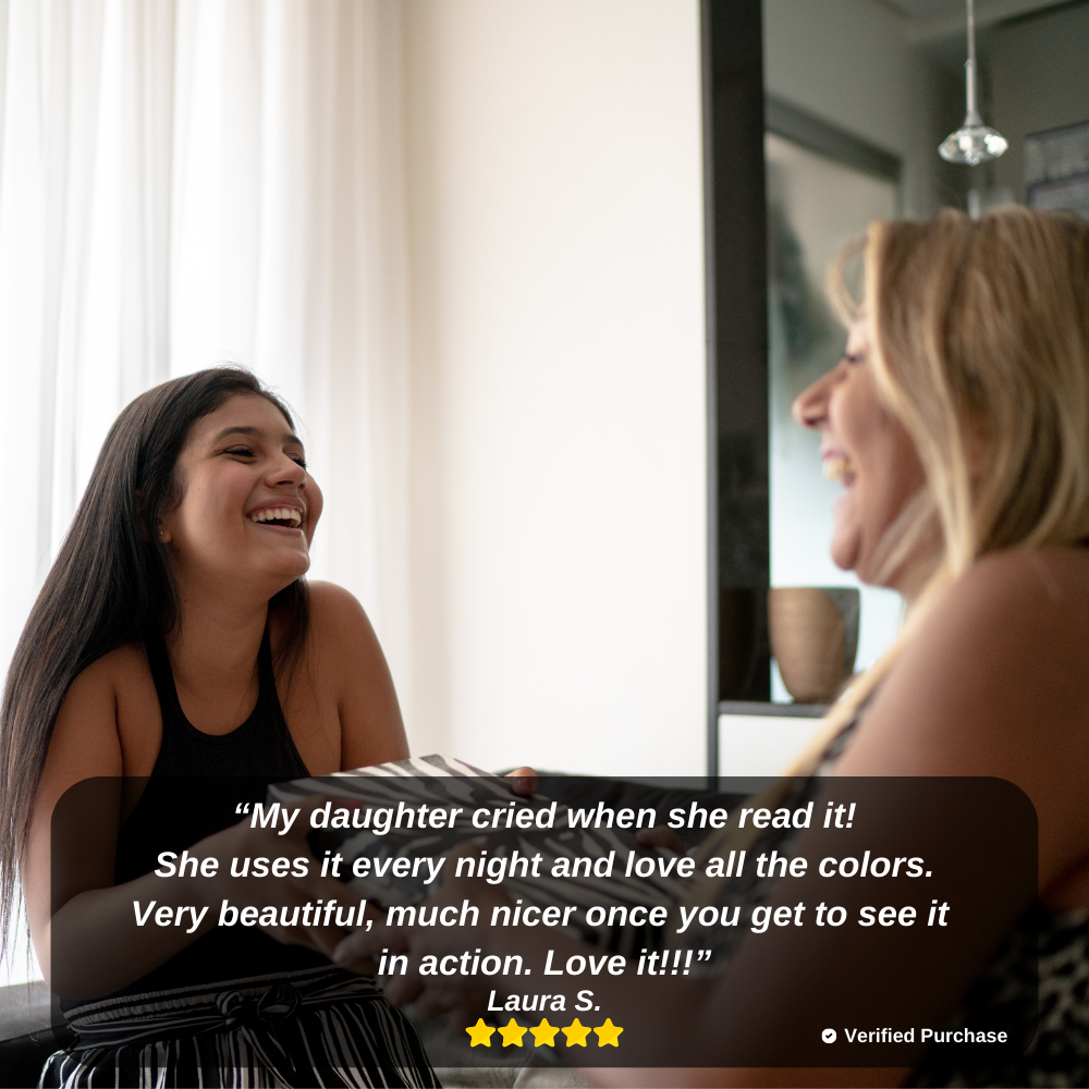 To My Beautiful Daughter - I Will Always Love You - Acrylic Lamp š