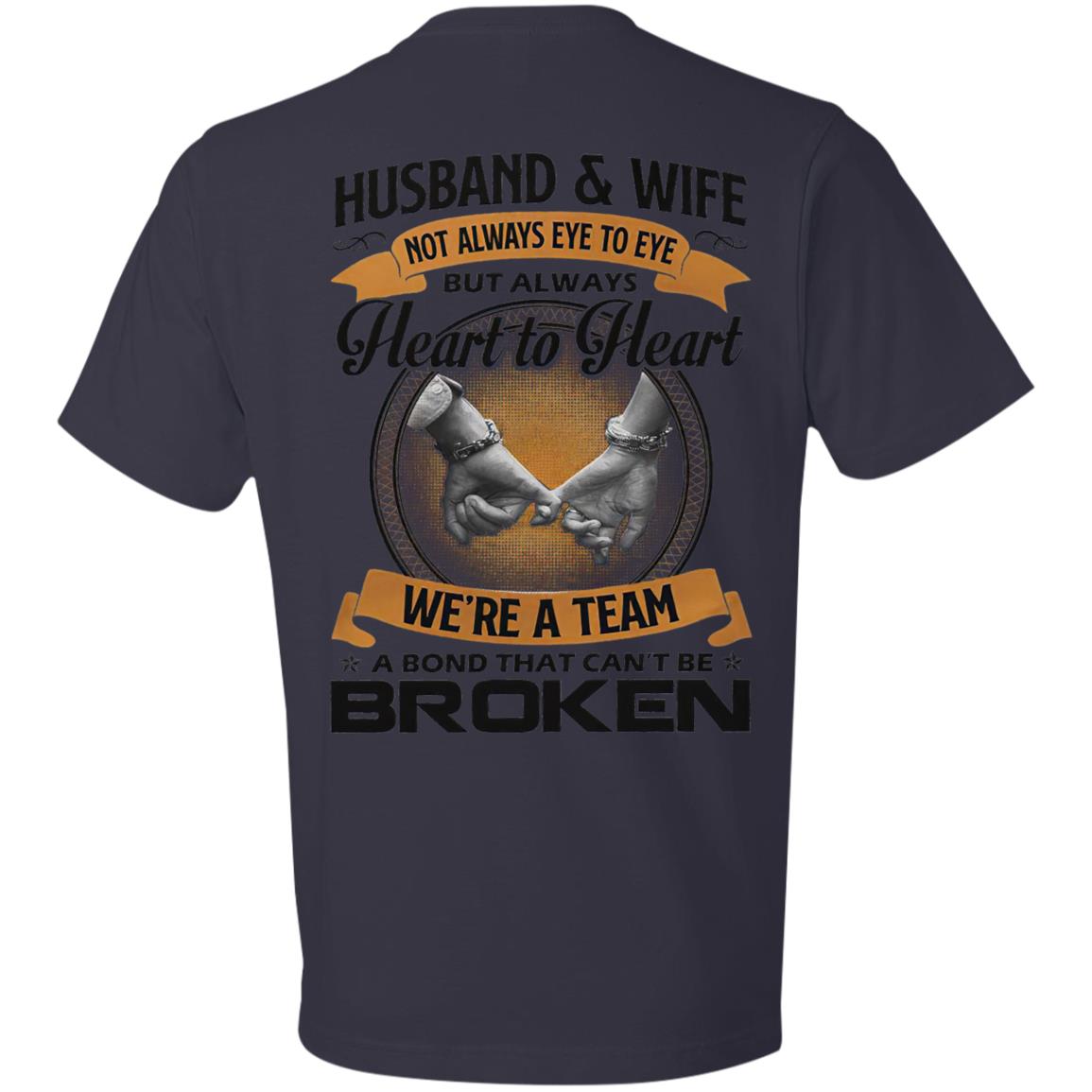 Husband And Wife Always Heart To Heart Classic T-Shirt2