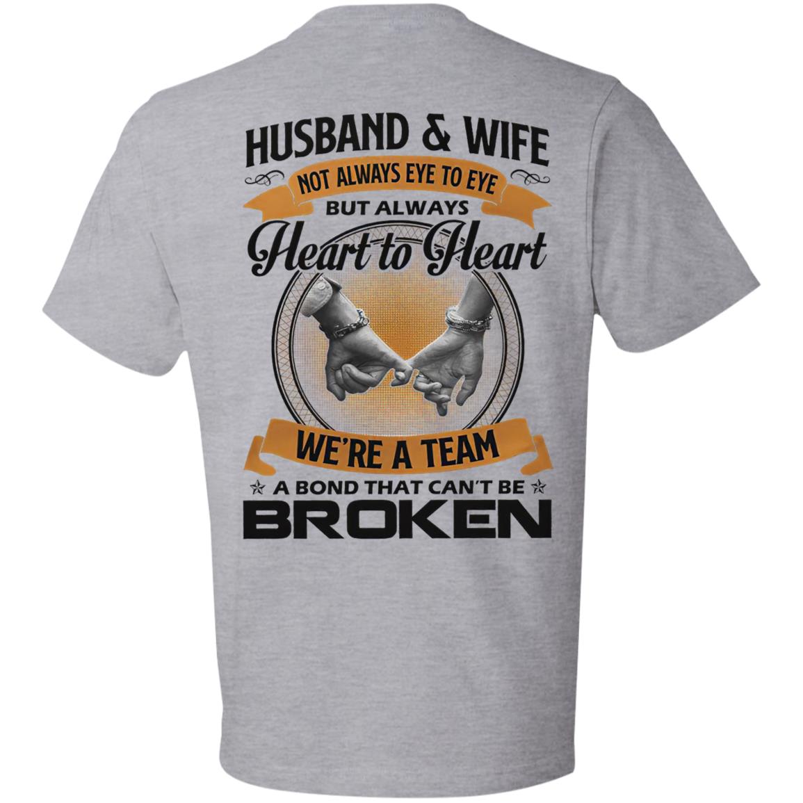 Husband And Wife Always Heart To Heart Classic T-Shirt