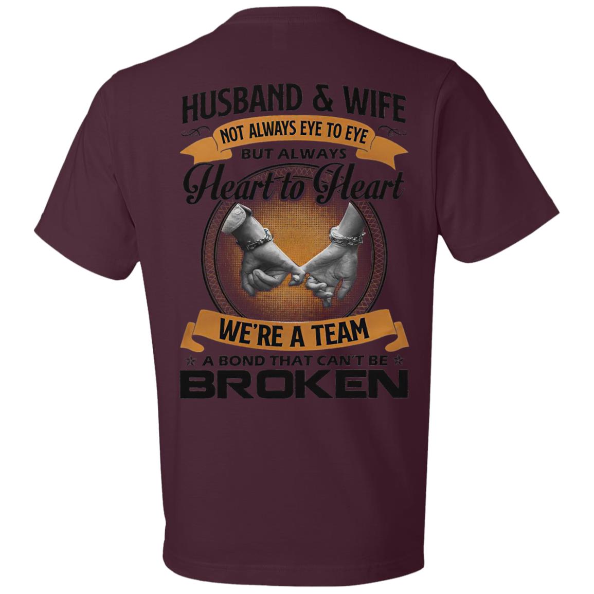 Husband And Wife Always Heart To Heart Classic T-Shirt2