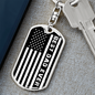 Best Dad Ever Dog Tag | Keychain