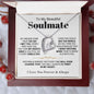 To My Beautiful Soulmate - Forever Love Necklace