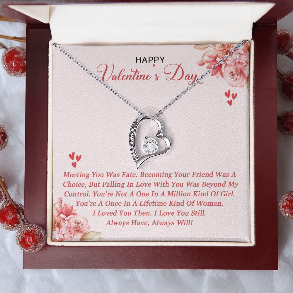 Happy Valentine's Day - Forever Love Necklace