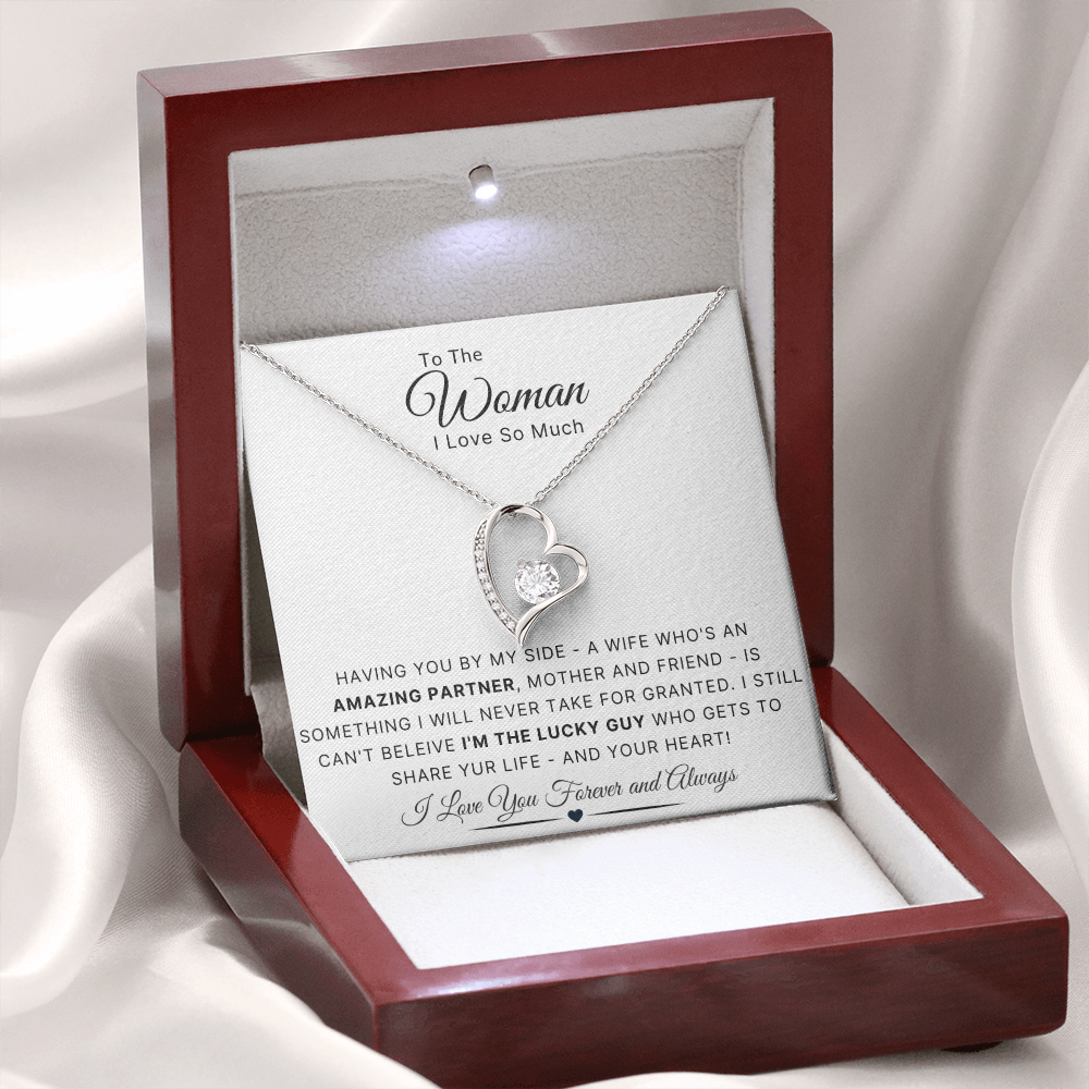 A la mujer que amo tanto | Collar de amor para siempre