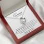A la mujer que amo tanto | Collar de amor para siempre