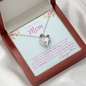 To My Loving Mom | Forever Love Necklace