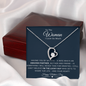 A la mujer que amo tanto | Collar de amor para siempre