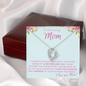 To My Loving Mom | Forever Love Necklace
