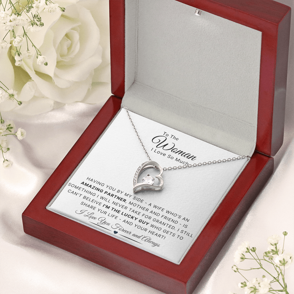 A la mujer que amo tanto | Collar de amor para siempre