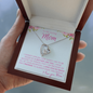 To My Loving Mom | Forever Love Necklace