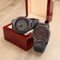To My Son Engraved Love Mom | Wooden Watch