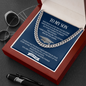 To My Son | Graduation | Cuban Link Chain Necklace
