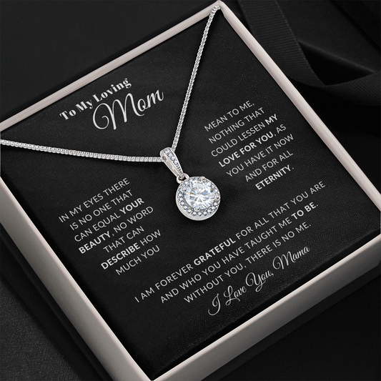 To My Loving Mom | Eternal Hope Love Necklace