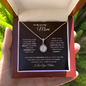 To My Loving Mom | Eternal Hope Love Necklace