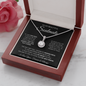 A mi hermosa alma gemela | Collar de esperanza eterna