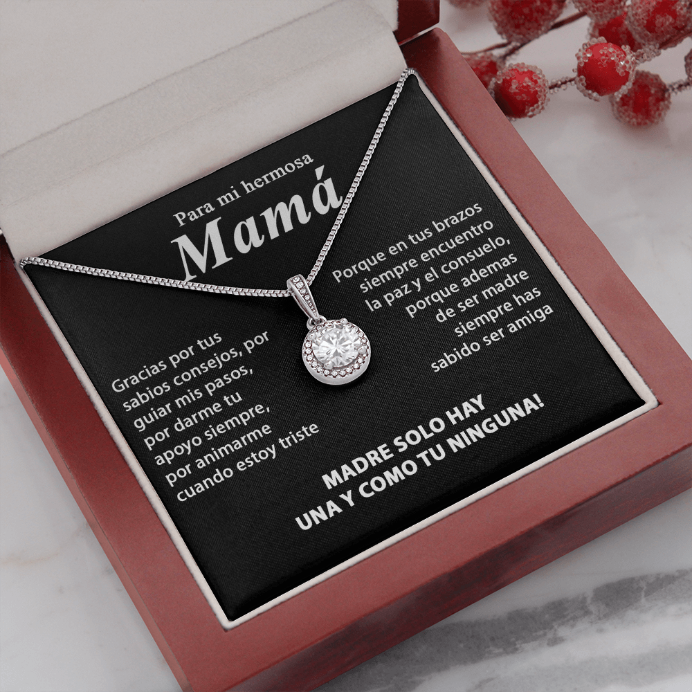 Gracias Mamá / Eternal Hope Necklace / Black