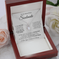 A mi hermosa alma gemela | Collar de esperanza eterna