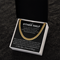 To My Other Half | Cuban Link Necklace