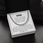 To My Dad | You are my hero | Cuban Link Chain