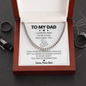 To My Dad | You Are My Inspiration | Cuban Link Necklace