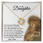 To My Daughter | Love Knot Necklace