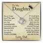To My Daughter | Love Knot Necklace