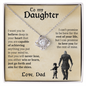 To My Daughter - Love Knot Necklace ❤️