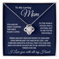 To My Loving Mom | Love Knot Necklace ❤️