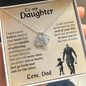 To My Daughter - Love Knot Necklace ❤️