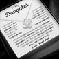 To My Daughter | Love Knot Necklace
