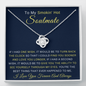 To My Smokin' Hot Soulmate - Love Knot Necklace