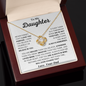 To My Daughter | Love Knot Necklace