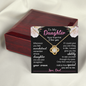 To My Daughter | Love Knot Necklace