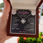 To My Daughter | Love Knot Necklace