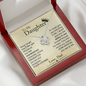 To My Daughter | Love Knot Necklace
