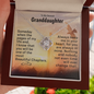 To My Granddaughter - My Beautiful Chapter - Love Knot Necklace