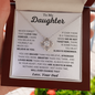 To My Daughter | Love Knot Necklace