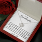 To My Granddaughter - Love Knot Necklace