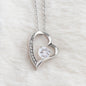 To My Beautiful Wife - Forever Love Necklace