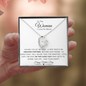 A la mujer que amo tanto | Collar de amor para siempre