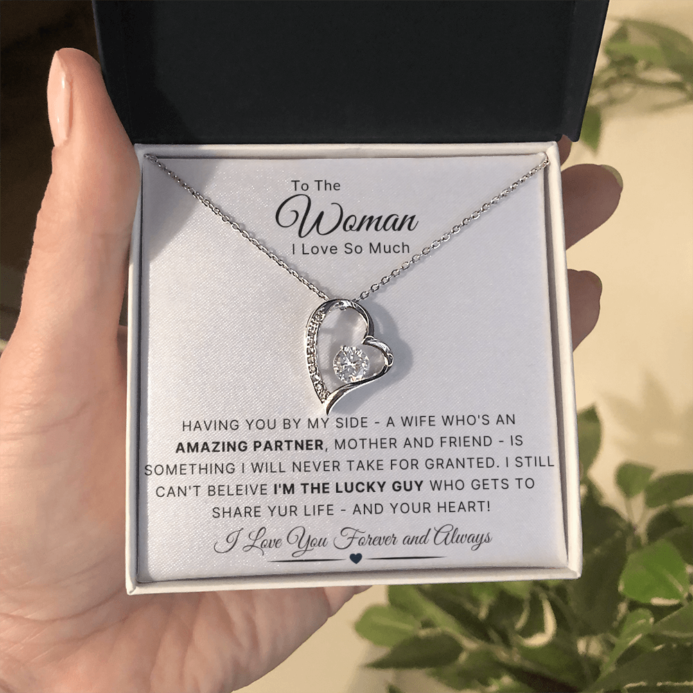 A la mujer que amo tanto | Collar de amor para siempre