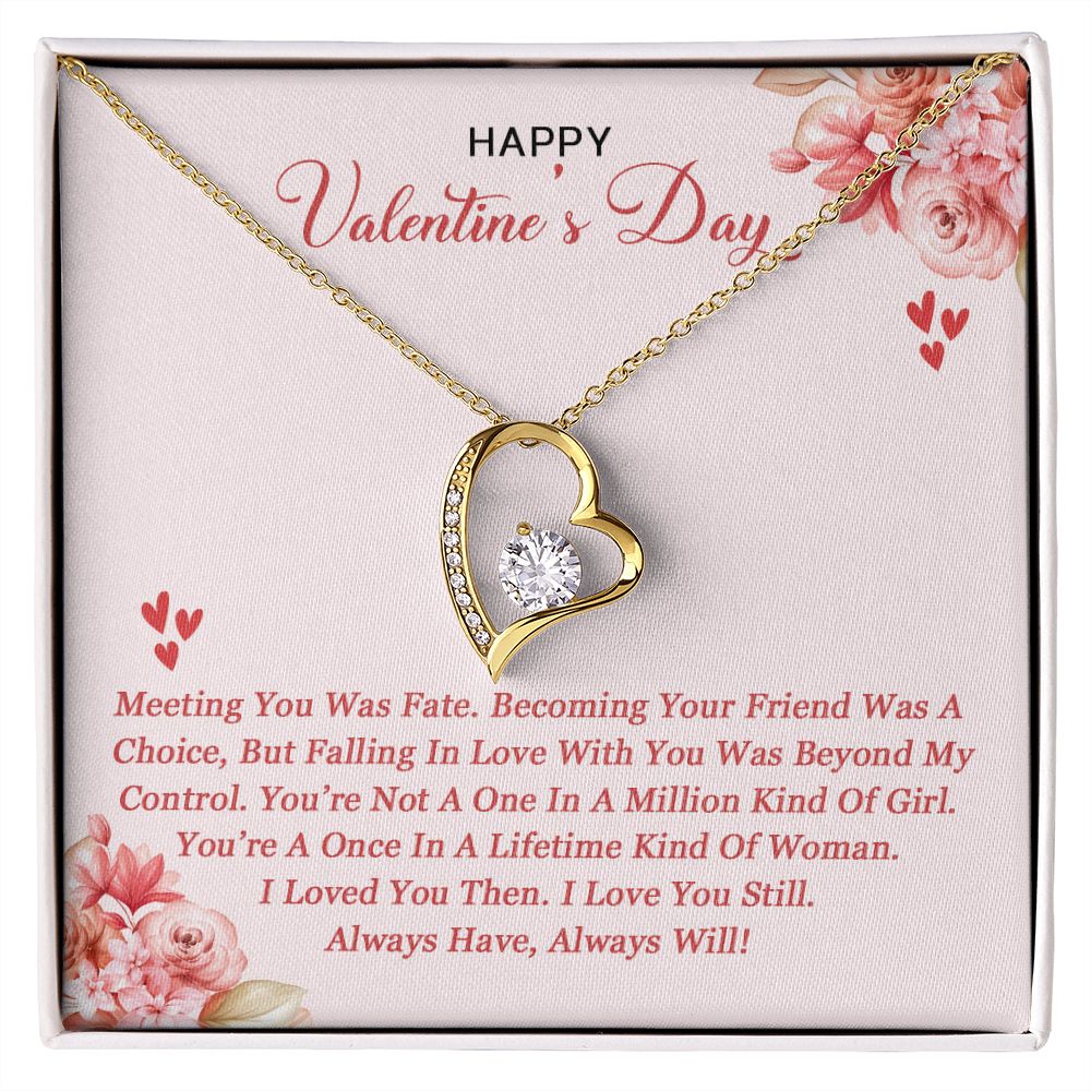 Happy Valentine's Day - Forever Love Necklace