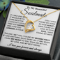 To My Beautiful Soulmate - In Your Eyes I Have Found My Home - Forever Love Necklace