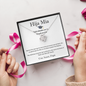 HIJA MIA | Graduacion | Collar de nudo de amor