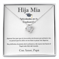 HIJA MIA | Graduacion | Collar de nudo de amor