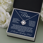 To My Loving Mom | Love Knot Necklace ❤️
