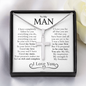 To My Man | You are My Everything | Cross Necklace
