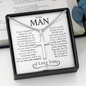To My Man | You are My Everything | Cross Necklace