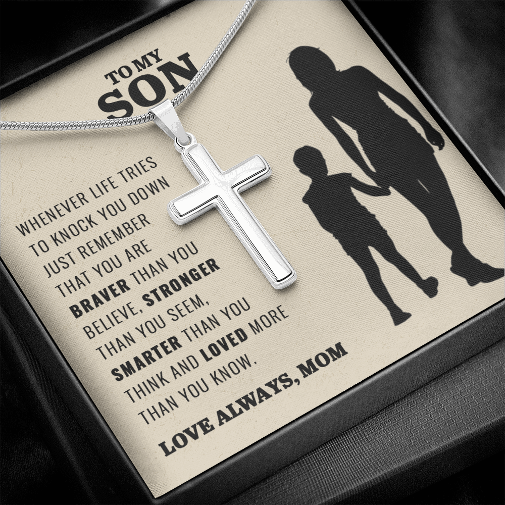 A mi hijo | Collar con una cruz ❤️❤️
