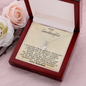 To My Granddaughter | Alluring Beauty Necklace